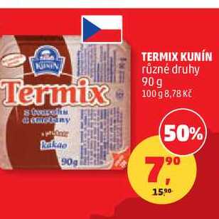 TERMIX KUNIN různé druhy, 90 g