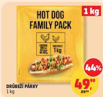 DRŮBEŽÍ PÁRKY, 1 kg