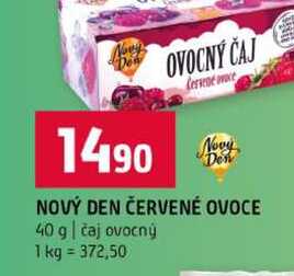 NOVÝ DEN ČERVENÉ OVOCE 40 g čaj ovocný 