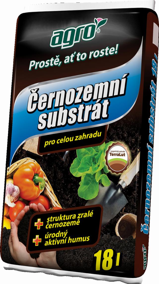 Černozemní substrát pro celou zahradu objem: 18 l