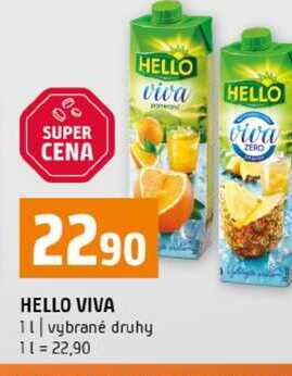 HELLO VIVA 1l vybrané druhy