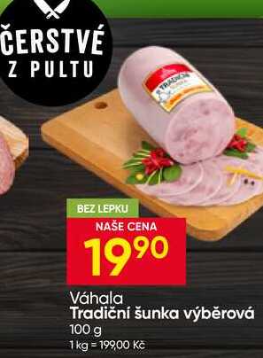 Tradiční šunka výběrová 100 g