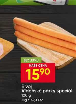 Vídeňské párky speciál 100 g
