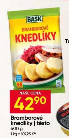 Bask Bramborové knedlíky těsto 400 g 