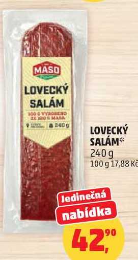 LOVECKÝ SALÁM, 240g