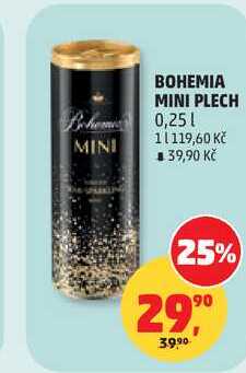 BOHEMIA MINI PLECH, 0,25 l