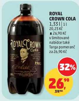 ROYAL CROWN COLA, 1,33 l