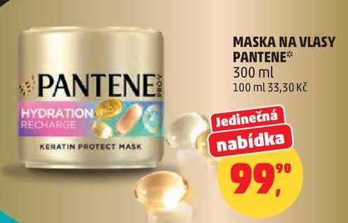 MASK MASKA NA VLASY PANTENE, 300 ml  