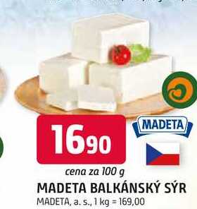 MADETA BALKÁNSKÝ SÝR 100g