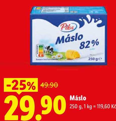 Máslo, 250 g