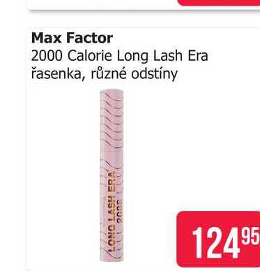 Max Factor 2000 Calorie Long Lash Era řasenka