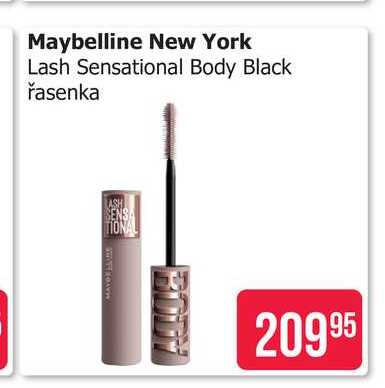 Maybelline New York Lash Sensational Body Black řasenka