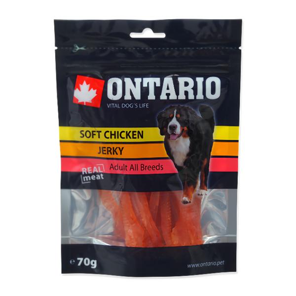 Ontario Měkké kuřecí Jerky pro psy