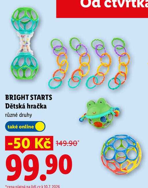BRIGHT STARTS Dětská hračka 