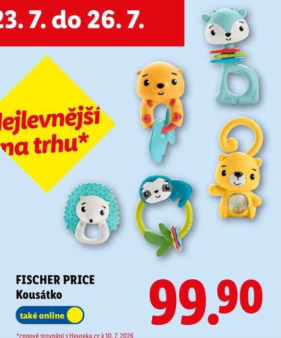 FISCHER PRICE Kousátko