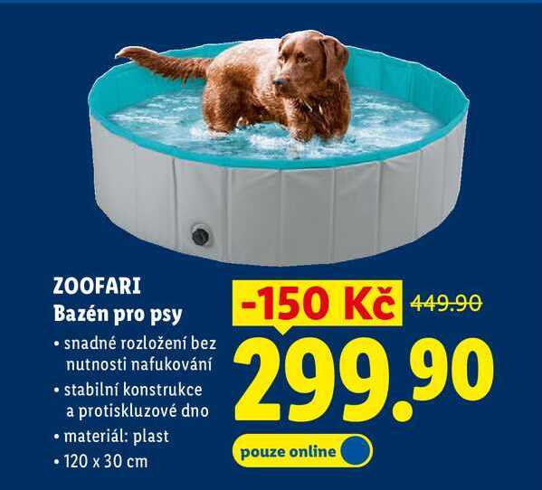 ZOOFARI Bazén pro psy 