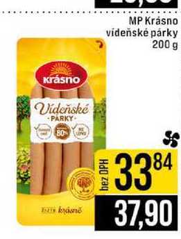 MP Krásno vídeňské párky 200 g