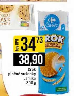Crok plněné sušenky vanilka 300 g