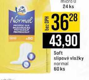 Soft slipové vložky normal 60 ks 