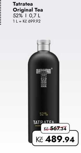 Tatratea Original Tea 52% 0,7 L