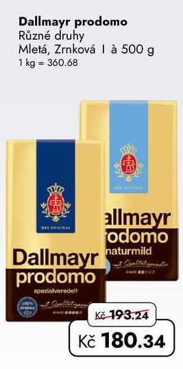 Dallmayr prodomo 500 g