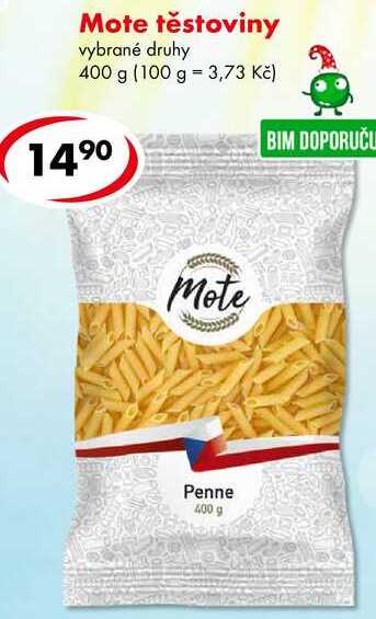 Mote těstoviny, 400 g