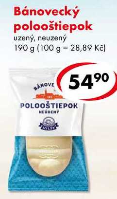 Bánovecký polooštiepok, 190 g