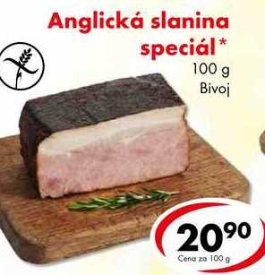 Anglická slanina speciál, 100 g