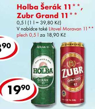 Zubr Grand 11, 0,5 l