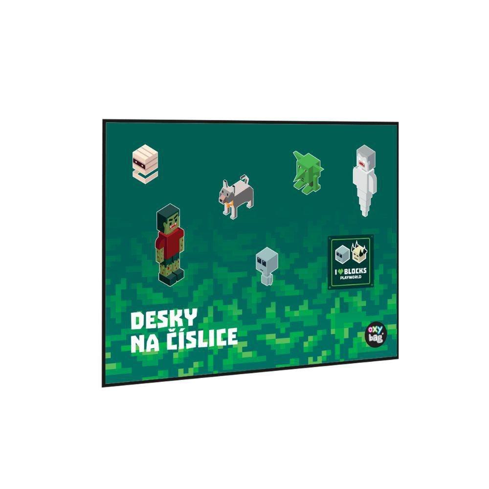 Desky na číslice a abecedu, 1 KS