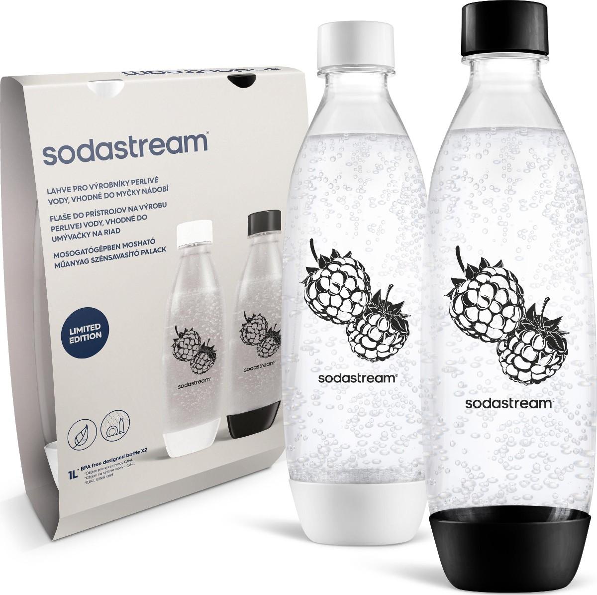 Sodastream Láhev Fuse 2× 1 l, Malina do myčky, 1 KS