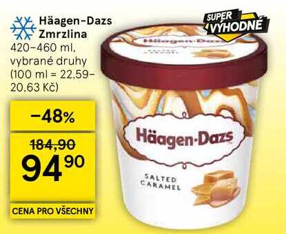 Häagen-Dazs Zmrzlina, 420-460 ml 