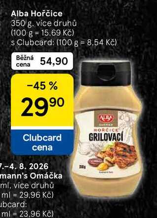 Alba Hořčice, 350 g