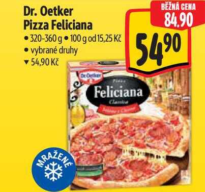 Dr. Oetker Pizza Feliciana 320-360 g