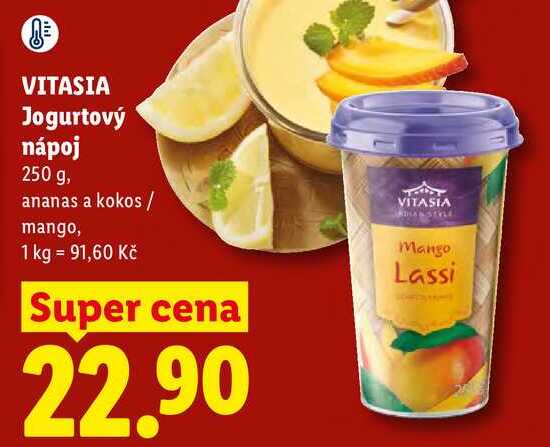 VITASIA Jogurtový nápoj, 250 g