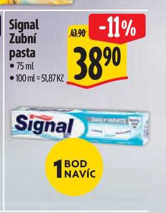 Signal Zubní pasta  75 ml 