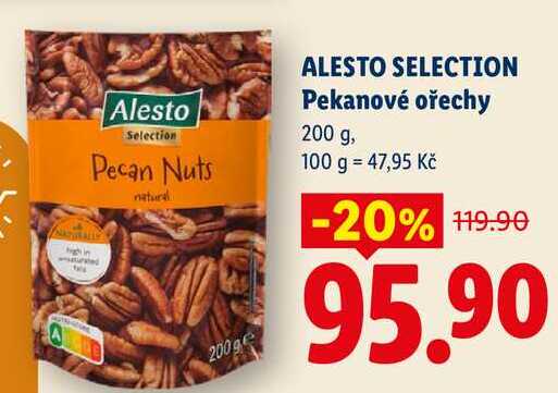 ALESTO SELECTION Pekanové ořechy, 200 g