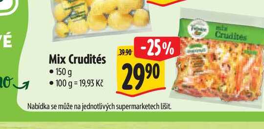   Mix Crudités 150 g 