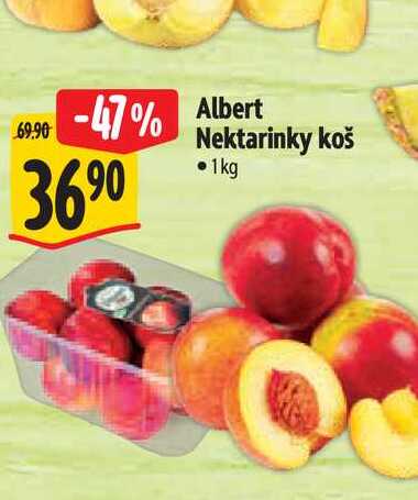 Albert Nektarinky koš 1kg