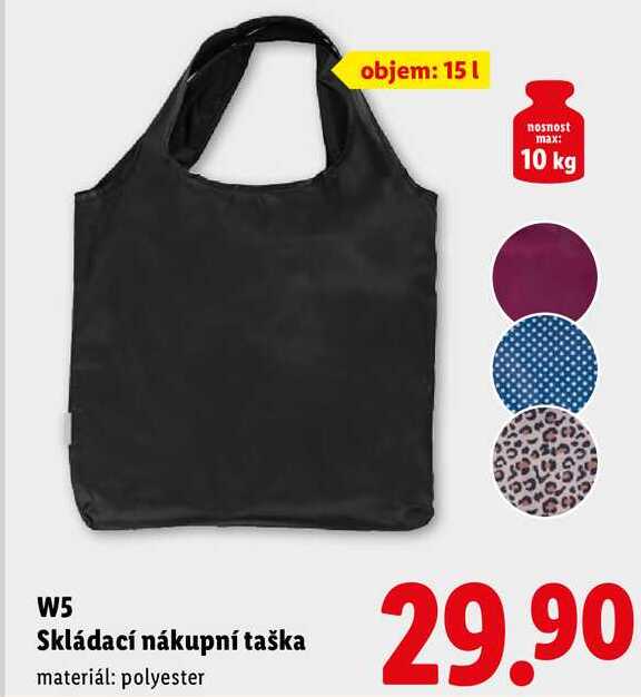 W5 Skládací nákupní taška