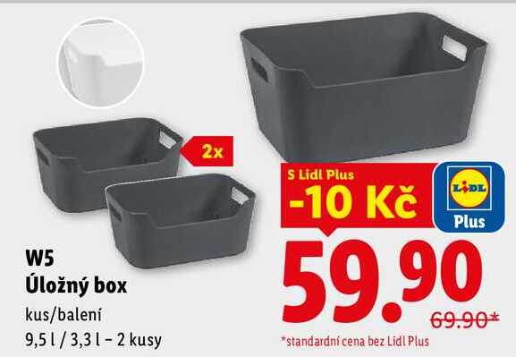 W5 Úložný box