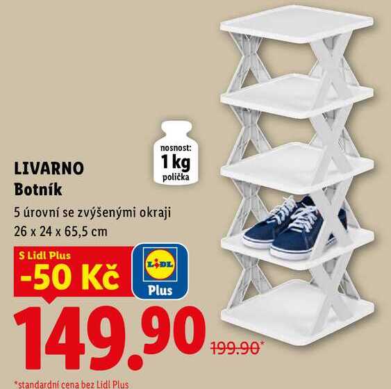 LIVARNO Botník 