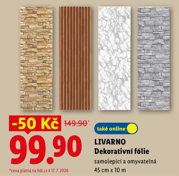 LIVARNO Dekorativní fólie