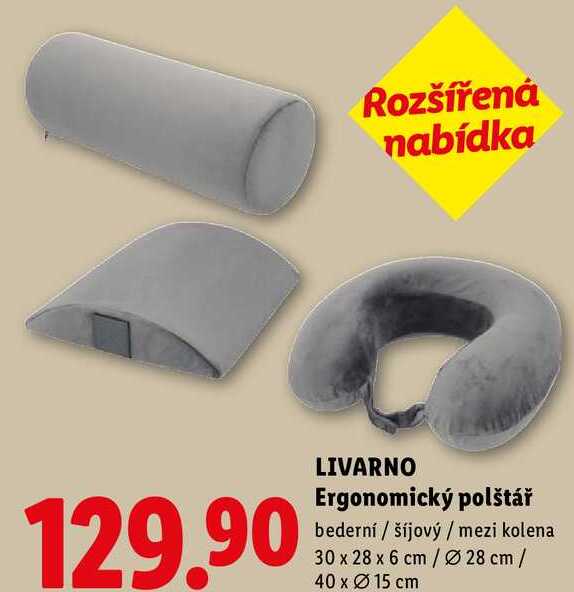 LIVARNO Ergonomický polštář