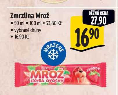 Zmrzlina Mrož 50 ml