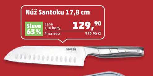 Nůž Santoku 17,8 cm