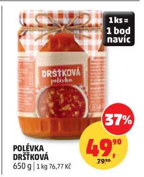 POLÉVKA DRŠŤKOVÁ, 650 g 