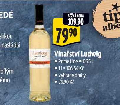  Vinařství Ludwig   0,75 l