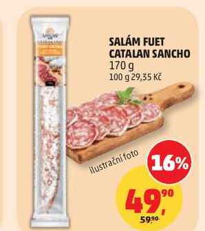 SALÁM FUET CATALAN SANCHO, 170 g