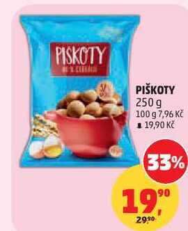 PIŠKOTY, 250 g